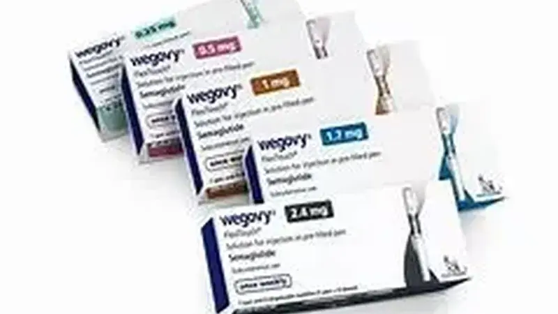Wegovy injection pen boxes in multiple strengths